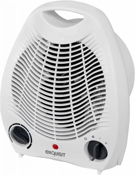Heizen Exquisit HL 32025 Heizlüfter Weiß 1 Heizen Exquisit HL 32025 Heizlüfter Weiß