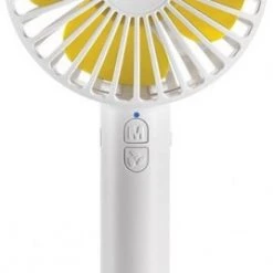 Ventilatoren Unold Breezy Handventilator Weiß/gelb