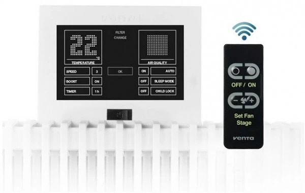 Lüften Venta LP60 Ultra Luftreiniger Weiß 4 Lüften Venta LP60 Ultra Luftreiniger Weiß – Bild 4