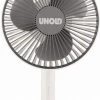 Ventilatoren Unold 86710 Tischventilator Breezy Weiß/anthrazit