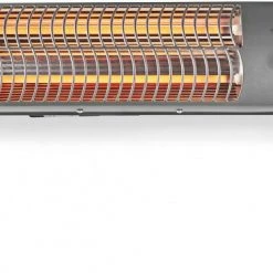 Heizen Nedis HTBA10GY Quarzstrahler Grau