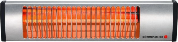 Heizen Rommelsbacher IW 604/E Heizstrahler Edelstahl 1 Heizen Rommelsbacher IW 604/E Heizstrahler Edelstahl