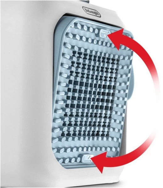 Heizen DeLonghi HFX10B03.LB Heizlüfter Weiß/hellblau 4 Heizen DeLonghi HFX10B03.LB Heizlüfter Weiß/hellblau – Bild 4