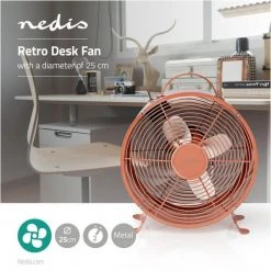 Ventilatoren Nedis FNCL10PK20 Retro (25cm) Tischventilator Retro-rosa -Heizen Verkäufe 2022 3e2ab057 53de 48b2 baf2 e09dfe470a50 600x600