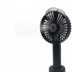 Ventilatoren RealPower Mobile Fan Spray Handventilator Schwarz