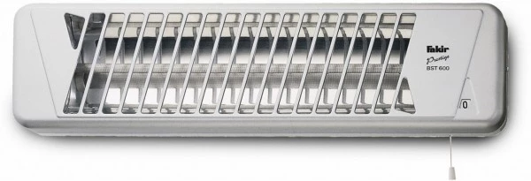 Heizen Fakir BST 600 Wickeltisch Heizstrahler Silber/weiß 1 Heizen Fakir BST 600 Wickeltisch Heizstrahler Silber/weiß