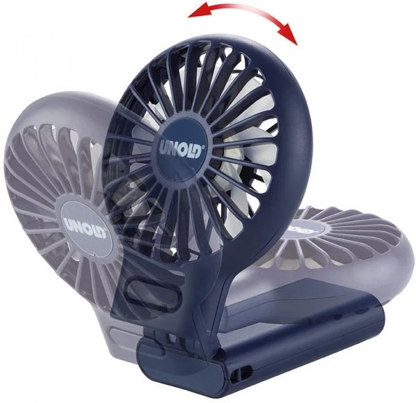 Ventilatoren Unold 86648 Handventilator Breezy Fold Blau 3 Ventilatoren Unold 86648 Handventilator Breezy Fold Blau – Bild 3
