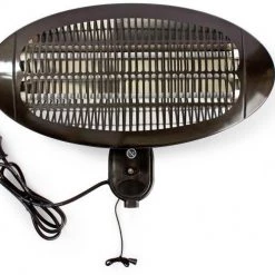 Heizen Nedis HTPA120EBK Quarzstrahler Schwarz