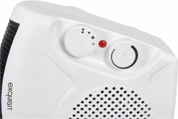 Heizen Exquisit HL 32026 Heizlüfter Weiß 2 Heizen Exquisit HL 32026 Heizlüfter Weiß – Bild 2