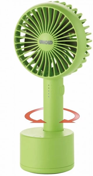 Ventilatoren Unold 86636 Handventilator Breezy Swing Grün 3 Ventilatoren Unold 86636 Handventilator Breezy Swing Grün – Bild 3