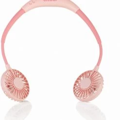 Ventilatoren Unold 86694 Nackenventilator Breezy Pink