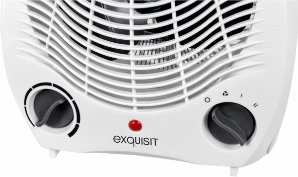 Heizen Exquisit HL 32025 Heizlüfter Weiß 2 Heizen Exquisit HL 32025 Heizlüfter Weiß – Bild 2