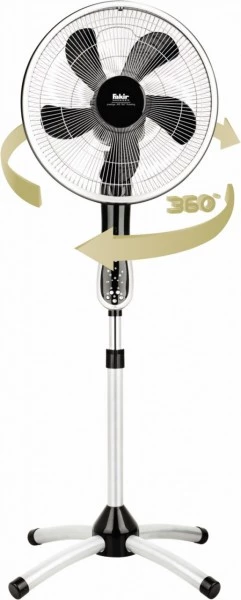 Ventilatoren Fakir VC 360 ° Rotating Standventilator Silber/dunkelgrau 4 Ventilatoren Fakir VC 360 ° Rotating Standventilator Silber/dunkelgrau – Bild 4