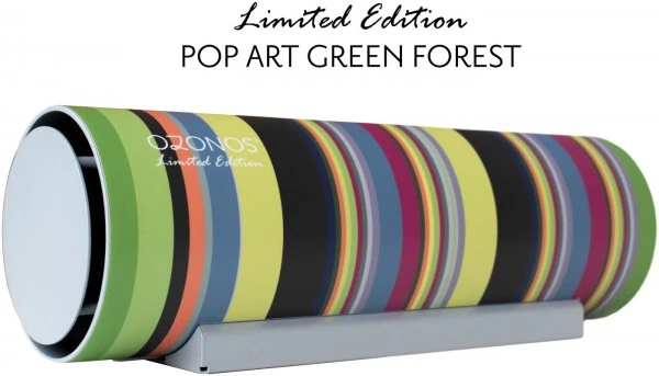 Lüften OZONOS AC-I Pro Limited Edition Luftreiniger Pop Art Green Forest 1 Lüften OZONOS AC-I Pro Limited Edition Luftreiniger Pop Art Green Forest