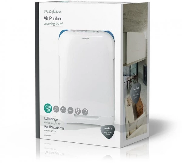Lüften Nedis AIPU200CWT Luftreiniger Weiß 3 Lüften Nedis AIPU200CWT Luftreiniger Weiß – Bild 3