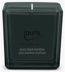 Lüften Ipuro Black Bamboo Duftkerze (125g) Luftverbesserer
