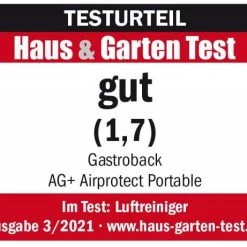 Lüften Gastroback AG+ AirProtect Portable Luftreiniger Schwarz -Heizen Verkäufe 2022 8dd80575 81d1 45f0 8075 3fa7e505029c 600x600