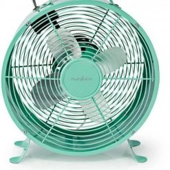 Ventilatoren Nedis FNCL10TQ20 Retro (25cm) Tischventilator Türkis