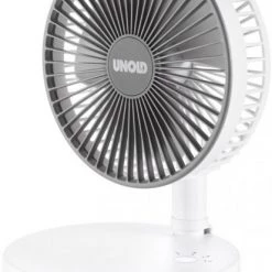 Ventilatoren Unold 86720 Teleskop-Venti Cordless Weiß/grau