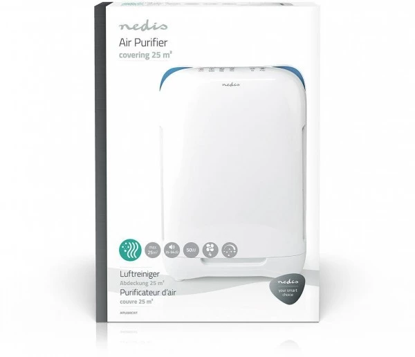 Lüften Nedis AIPU200CWT Luftreiniger Weiß 4 Lüften Nedis AIPU200CWT Luftreiniger Weiß – Bild 4