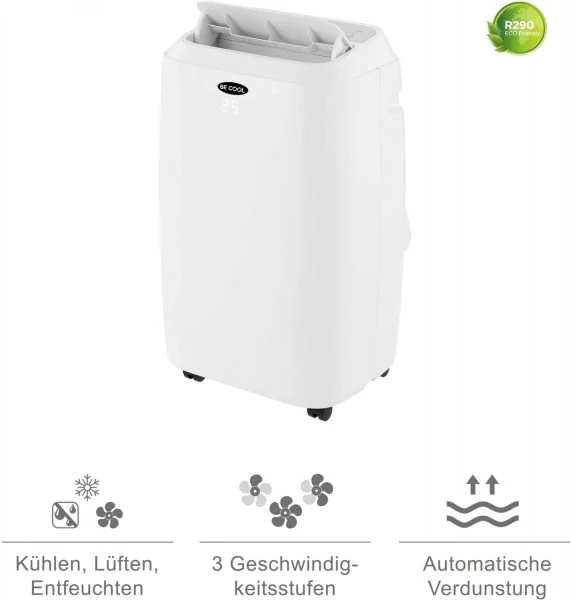 Kühlen Be Cool BC18KL2101F Mono-Klimagerät Weiß / A 2 Kühlen Be Cool BC18KL2101F Mono-Klimagerät Weiß / A – Bild 2