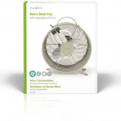 Ventilatoren Nedis FNCL10GY20 Retro (25cm) Tischventilator Grau -Heizen Verkäufe 2022 c3be17f0 03a6 4638 812c f50526d97901 600x600