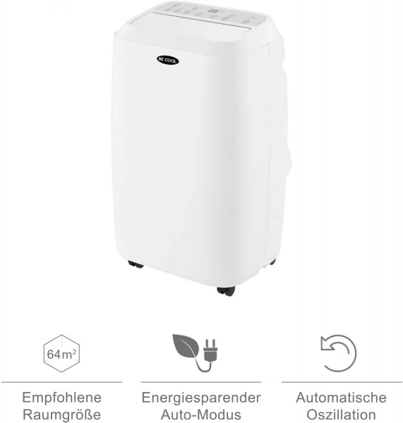 Kühlen Be Cool BC18KL2101F Mono-Klimagerät Weiß / A 3 Kühlen Be Cool BC18KL2101F Mono-Klimagerät Weiß / A – Bild 3