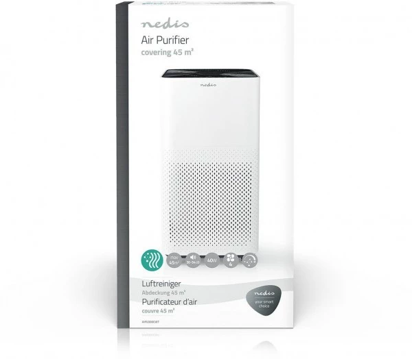 Lüften Nedis AIPU300CWT Luftreiniger Weiß 5 Lüften Nedis AIPU300CWT Luftreiniger Weiß – Bild 5