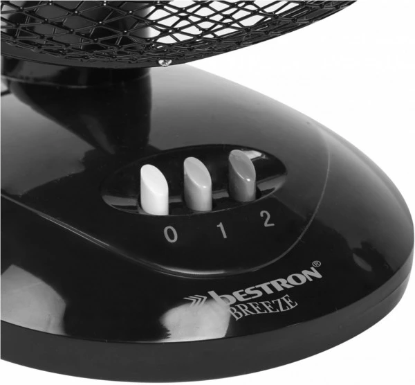 Ventilatoren Bestron DDF 27 Z Tischventilator Schwarz 4 Ventilatoren Bestron DDF 27 Z Tischventilator Schwarz – Bild 4