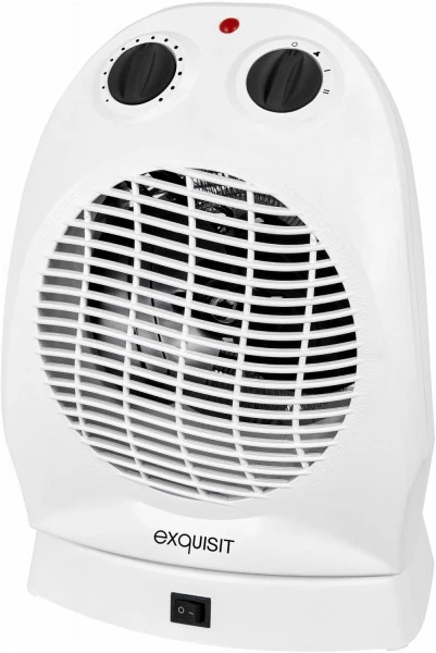 Heizen Exquisit HL 32027 Heizlüfter Weiß 1 Heizen Exquisit HL 32027 Heizlüfter Weiß
