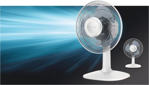 Ventilatoren Rowenta VU2310 Essential+ Tischventilator Weiß 1 Ventilatoren Rowenta VU2310 Essential+ Tischventilator Weiß