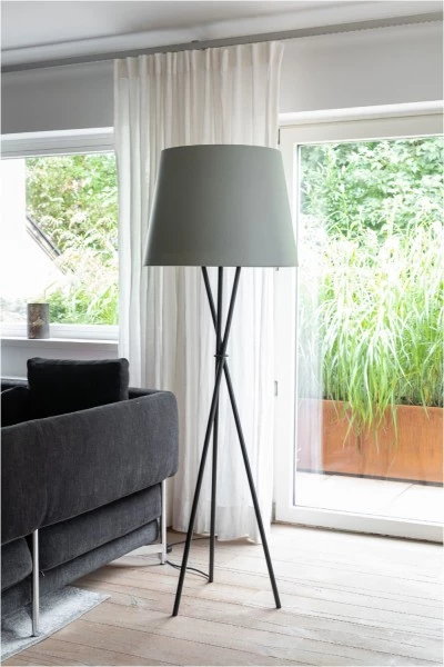 Lüften OZONOS Stehleuchte Hailey Mit AC-I Plus Luftreiniger Jeans Grau 2 Lüften OZONOS Stehleuchte Hailey Mit AC-I Plus Luftreiniger Jeans Grau – Bild 2