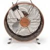 Ventilatoren Nedis FNCL10CO20 Retro (25cm) Tischventilator Kupfer