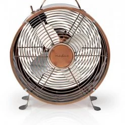 Ventilatoren Nedis FNCL10CO20 Retro (25cm) Tischventilator Kupfer